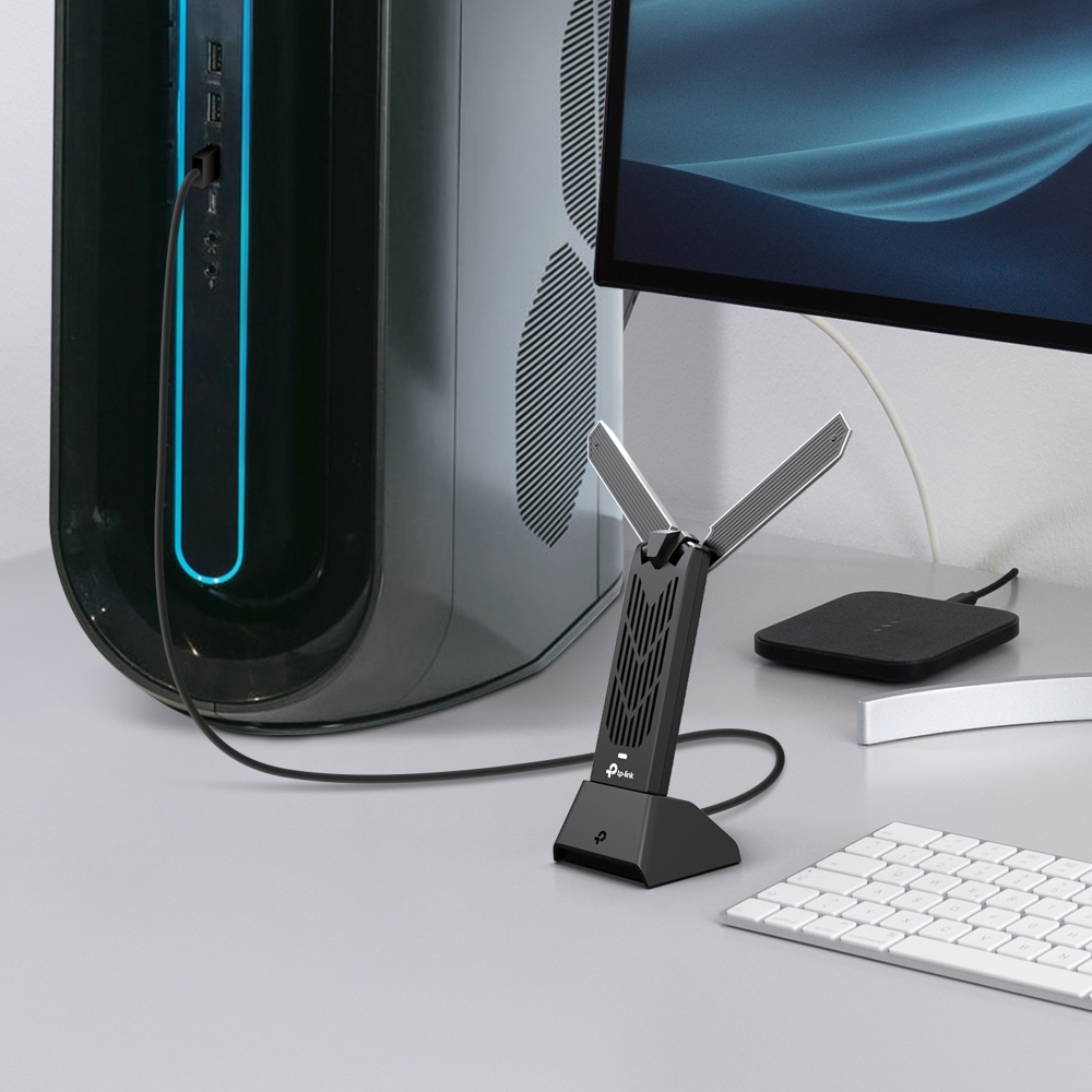 Adapter Archer Tbe400uh Be6500 Wi-Fi 7 High Gain Wireless USB