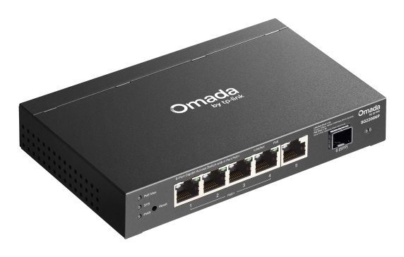 Switch Sg2206mp Omada Access 6-port Gigabit With 4-port Poe+