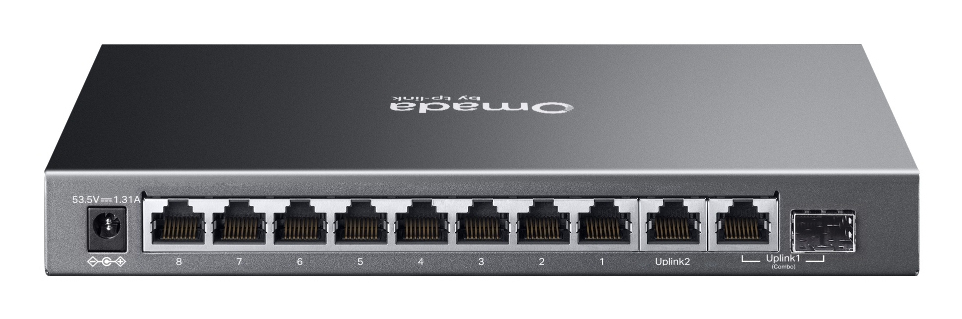 Switch Es210gp Omada 10-port Gigabit Easy Managed With 8-port Poe+
