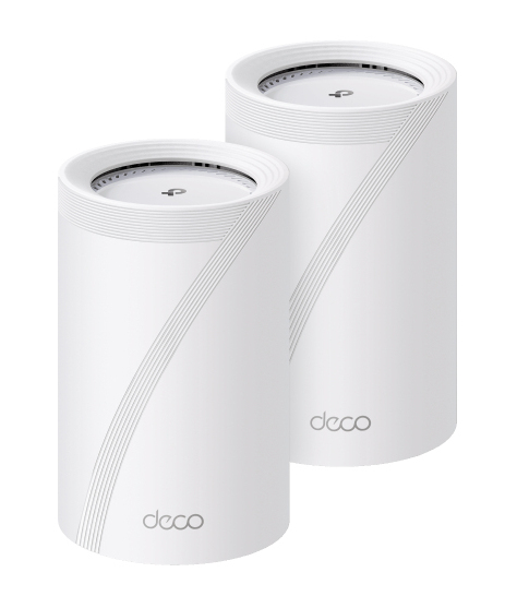 Whole Home Mesh Wi-Fi 7 System - Be14000 - Deco Be68 - 2 Satellites