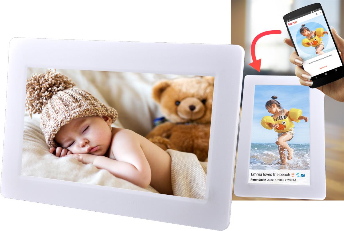 Digital Photo Frame Pff-710 7in White