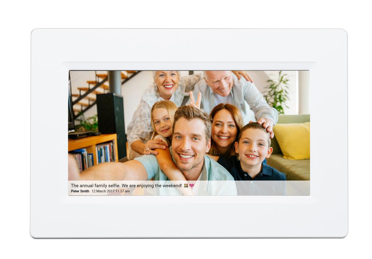 Digital Photo Frame Pff-710 7in White