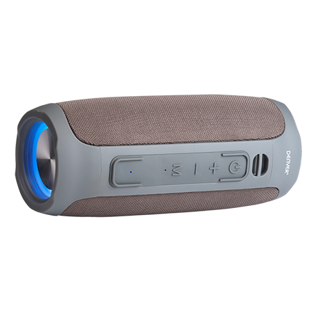 Speaker - Btv-220 - Wireless Bluetooth - 16w Rms - Grey With Rechargeable Battery Built-in