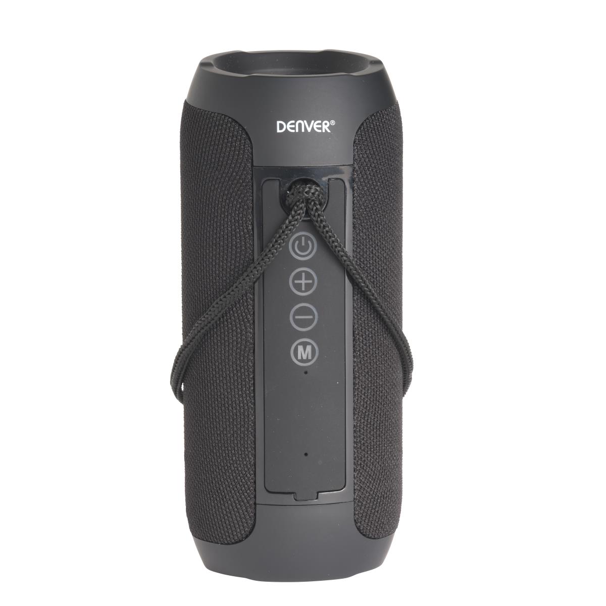 Speaker - Bts-110 - Wireless Bluetooth - 10w Rms - Black With Rechargeable Battery Built-in Sd Card USB Input And Fm Radio