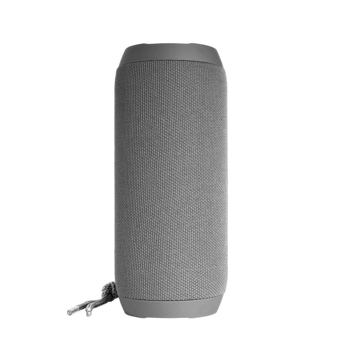 Speaker - Bts-110  - Wireless Bluetooth - 10w Rms - Grey With Rechargeable Battery Built-in Sd Card USB Input And Fm Radio