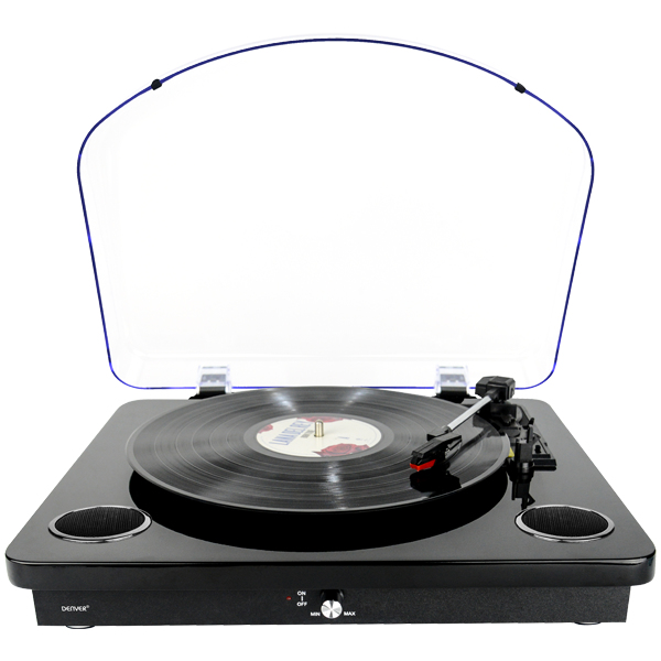 Turntable Vpl-210 With Built-in Speakers + Phono Output Black