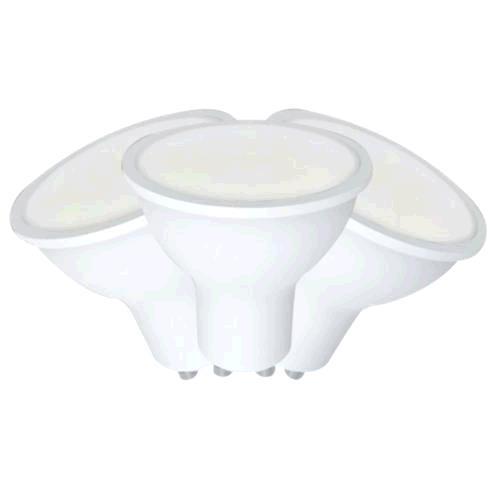 Gu10 Wi-Fi Light Bulb RGB Tuya Compatible And Google Assitant / Amazon Alexa 3 Pack