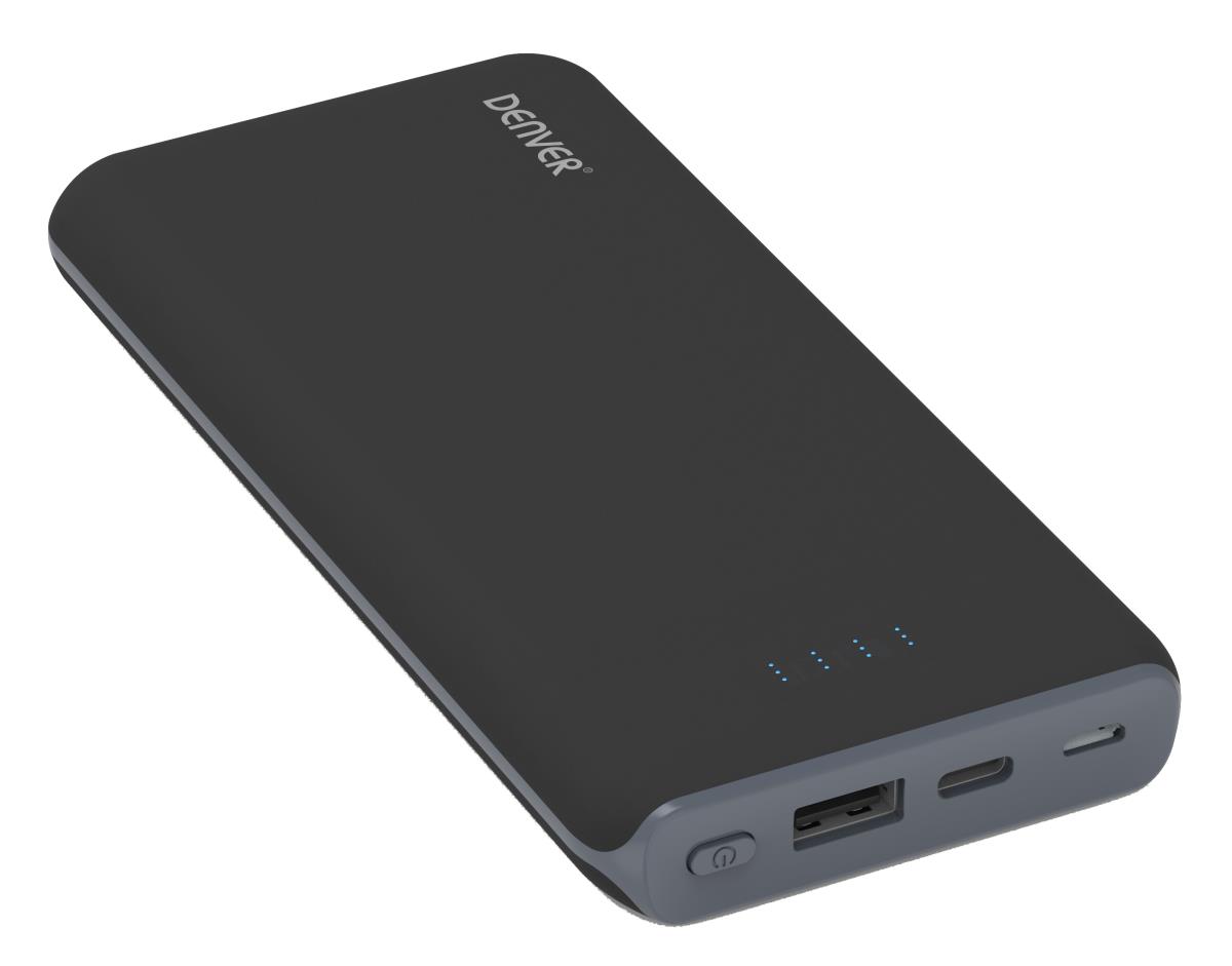 Pbq-1001 - Powerbank - 10000mah - Silicon With Qi Charging And Suction Cup