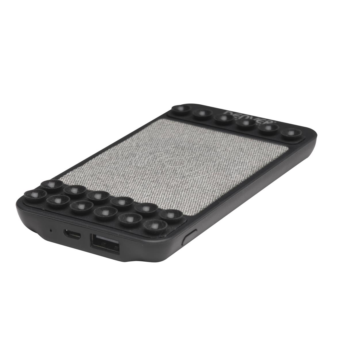 Pbq-4000 - Powerbank - 4000mah - Silicon With Qi Charging And Suction Cup
