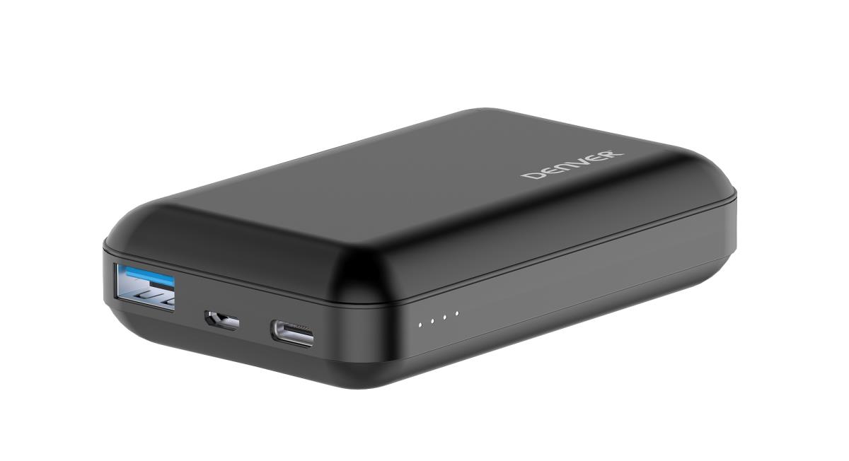Pqc-10005 - Powerbank - 10000mah - Black With Quick Charge 3 Function