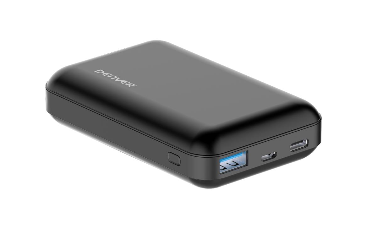 Pqc-10005 - Powerbank - 10000mah - Black With Quick Charge 3 Function