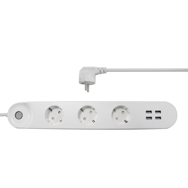 Smart Home Power Strip 3 In 1 Shp-300 Tuya