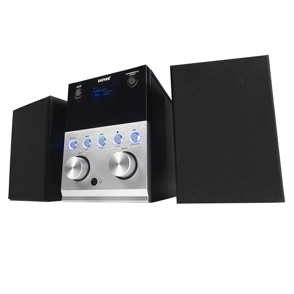 Mda-260 Dab+/fm Microsystem Black With Cd/mp3 Player And Bluetooth