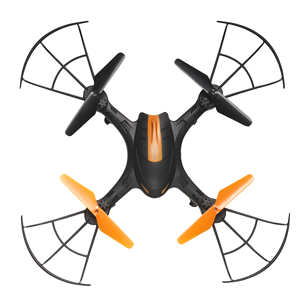 Rc Drone Dcw-380 Black With Wi-Fi