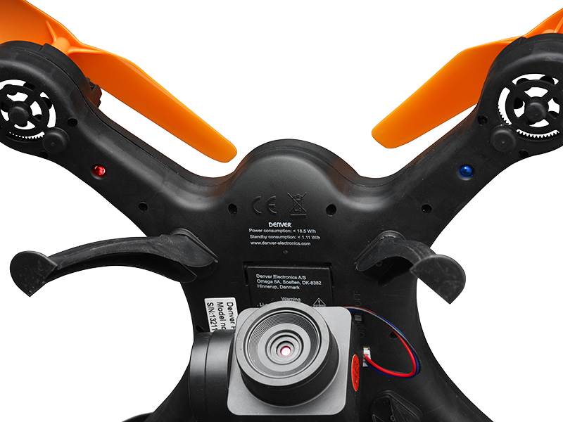 Rc Drone Dcw-380 Black With Wi-Fi