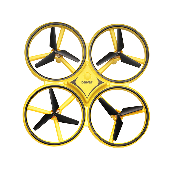 Rc Drone Dro-170 Yellow With Special Hand Mounted Controller