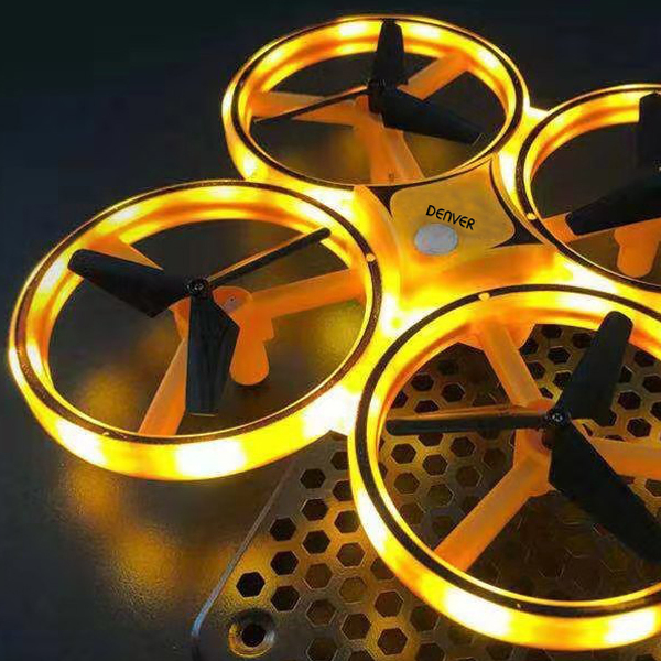 Rc Drone Dro-170 Yellow With Special Hand Mounted Controller