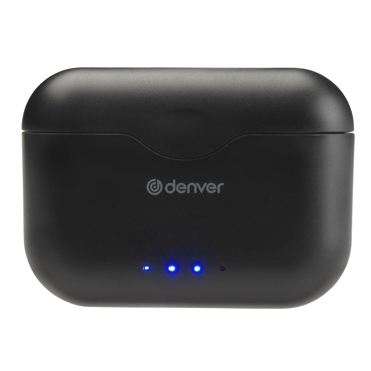 Earbuds - Twe-37 - Wireless Bluetooth - 10mm - Black With Charging Case And Handsfree Function