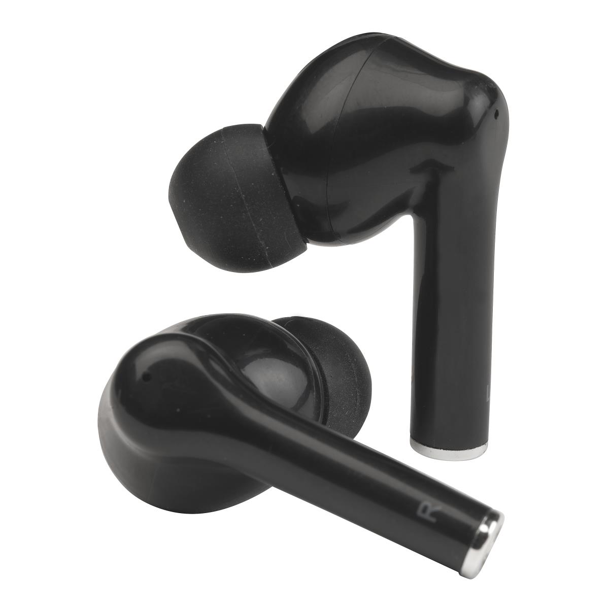 Earbuds - Twe-37 - Wireless Bluetooth - 10mm - Black With Charging Case And Handsfree Function