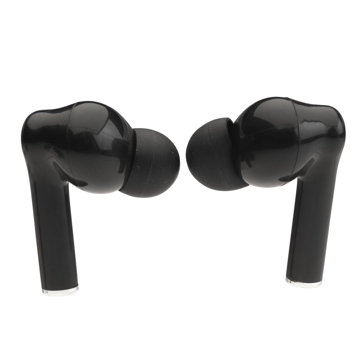 Earbuds - Twe-37 - Wireless Bluetooth - 10mm - Black With Charging Case And Handsfree Function