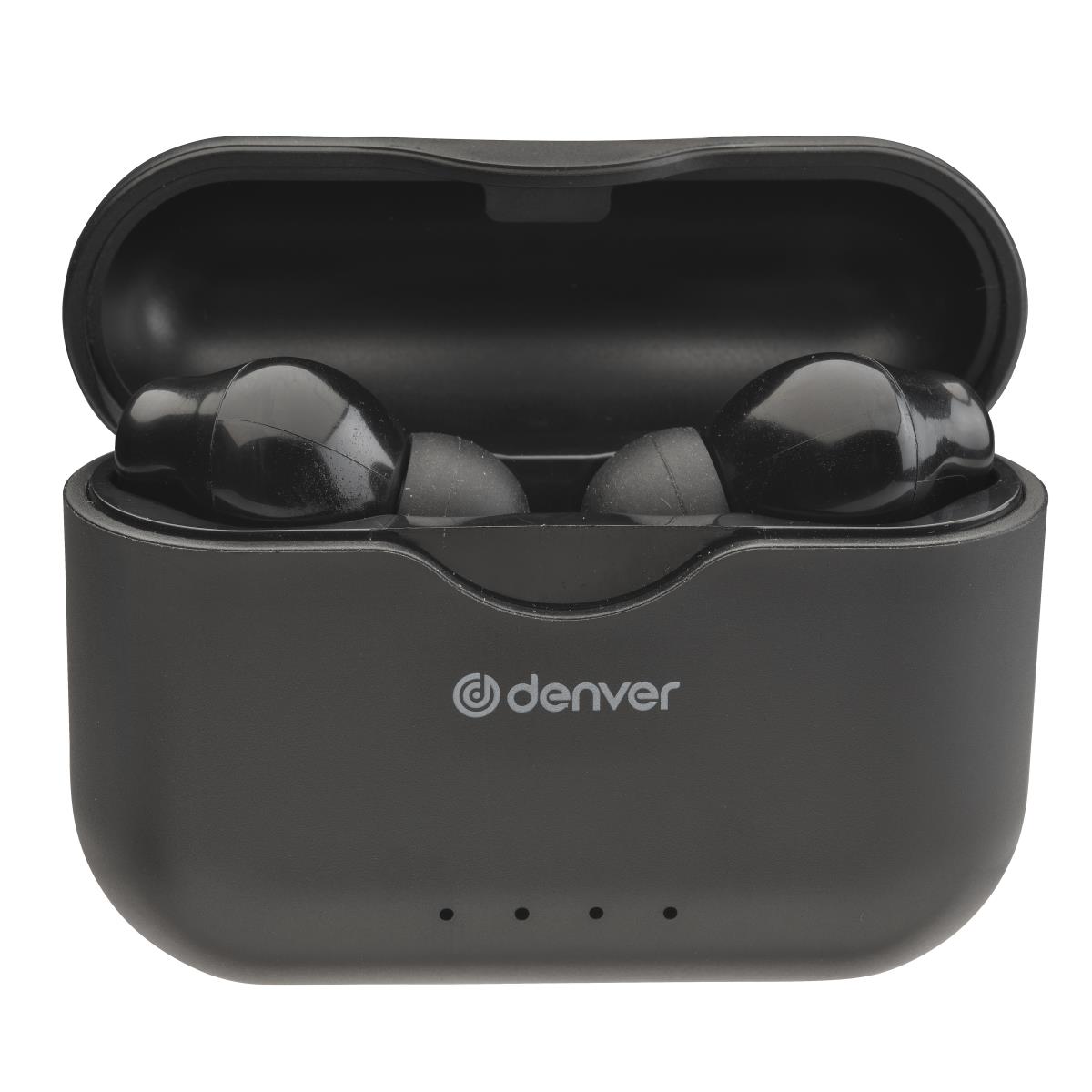 Earbuds - Twe-37 - Wireless Bluetooth - 10mm - Black With Charging Case And Handsfree Function