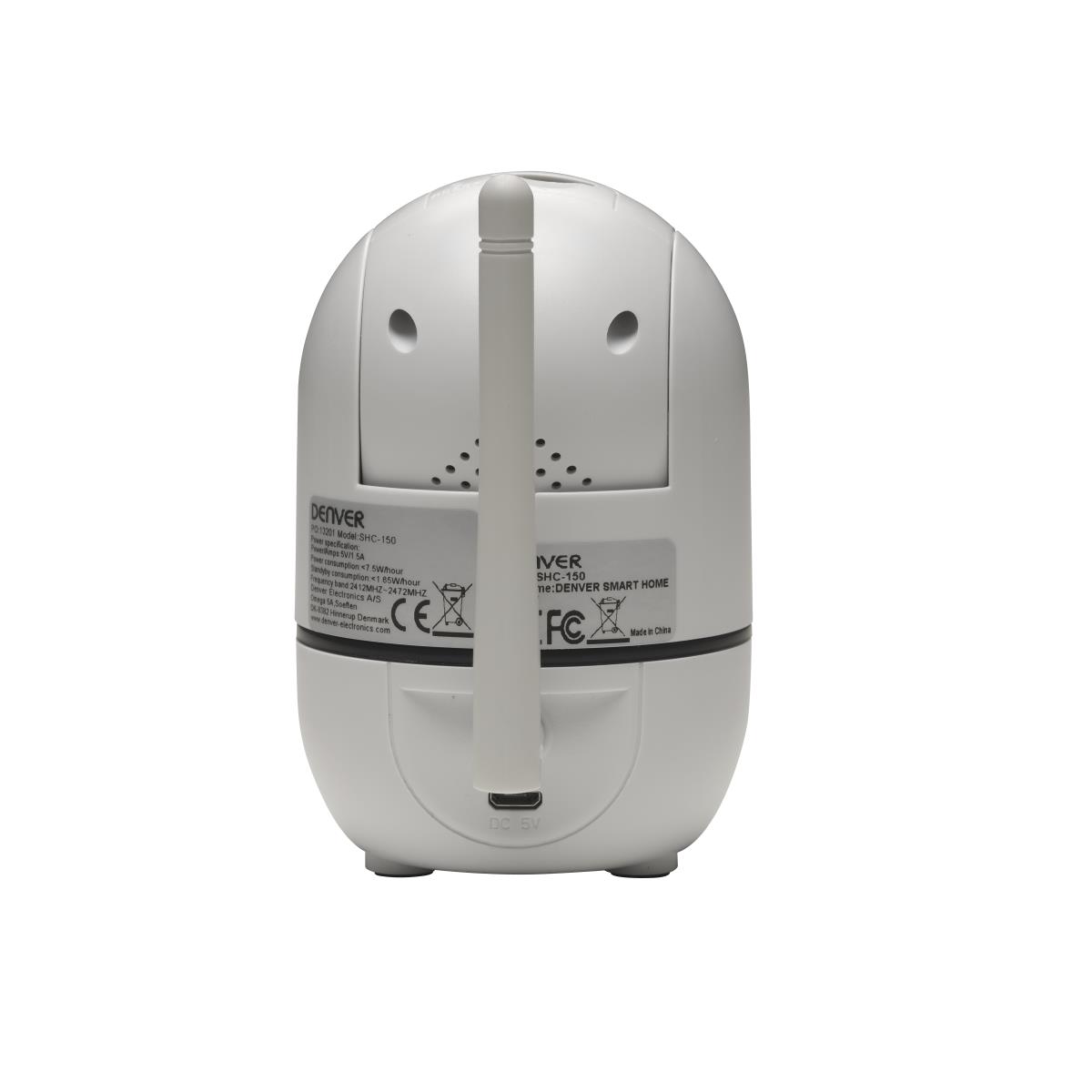 Smart Wi-Fi/ip Camera Shc-150 Indoor Smart With 1mpixel Cmos Sensor Tuya Compatible White