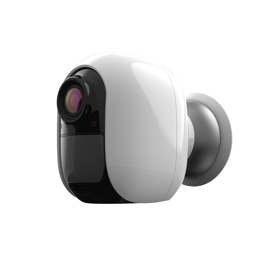 Wi-Fi/ip Camera Iob-207 Outdoor With 2mpixel Cmos Sensor Tuya Compatible White