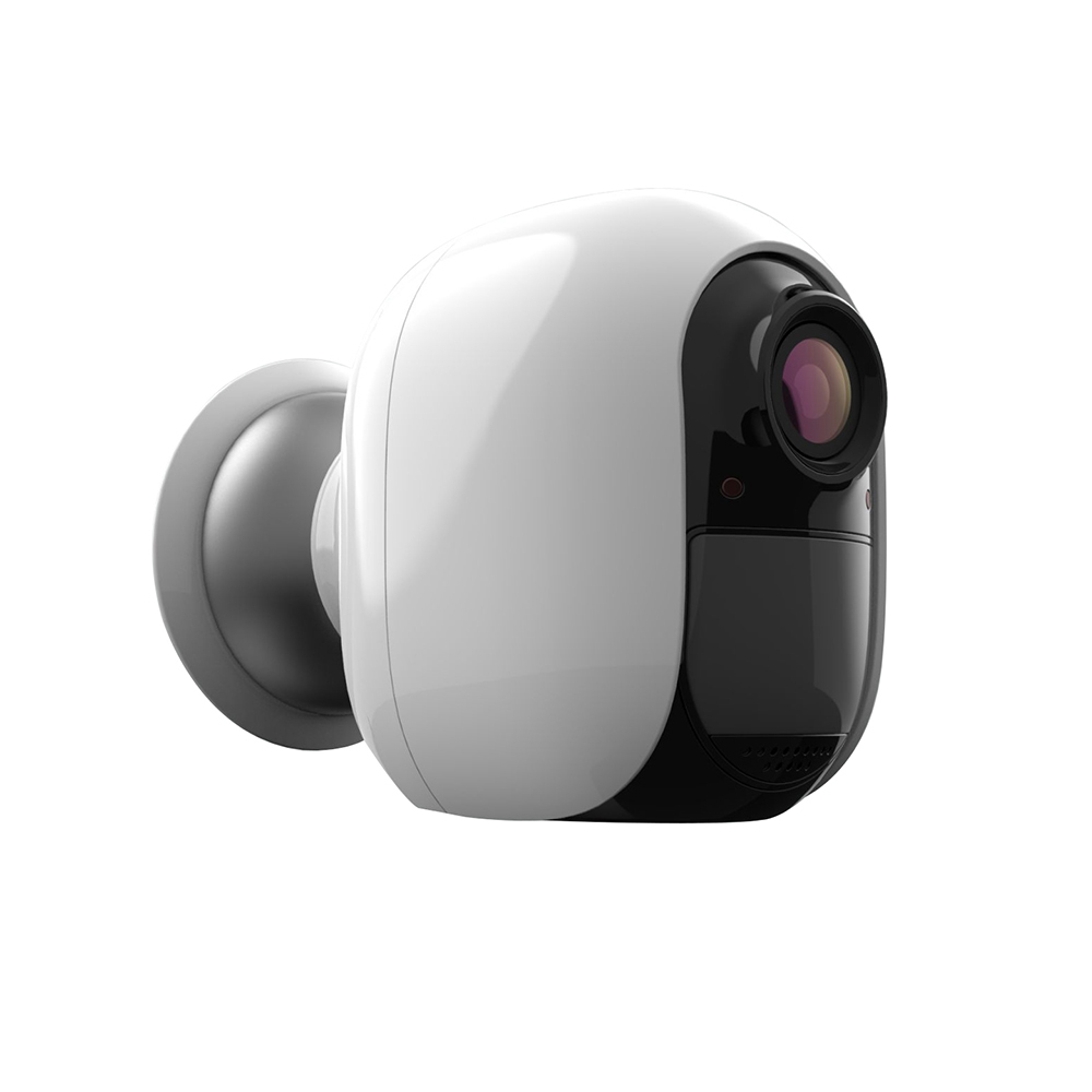 Wi-Fi/ip Camera Iob-207 Outdoor With 2mpixel Cmos Sensor Tuya Compatible White