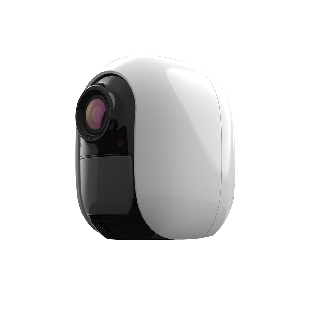 Wi-Fi/ip Camera Iob-207 Outdoor With 2mpixel Cmos Sensor Tuya Compatible White