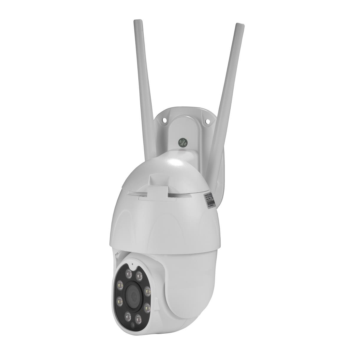 Wi-Fi/ip Camera Ioc-221 Outdoor With 2mpixel Cmos Sensor Tuya Compatible White