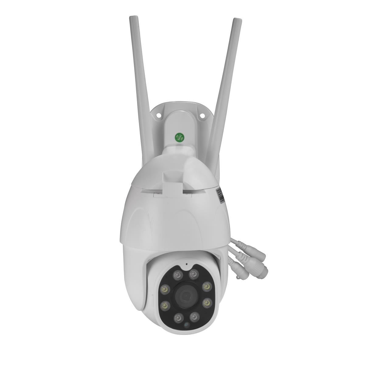 Wi-Fi/ip Camera Ioc-221 Outdoor With 2mpixel Cmos Sensor Tuya Compatible White