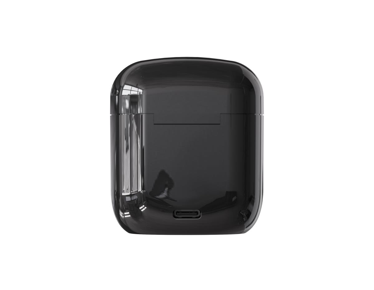 Earbuds - Twe-39 - Wireless Bluetooth - Black With Charging Case And Handsfree Function