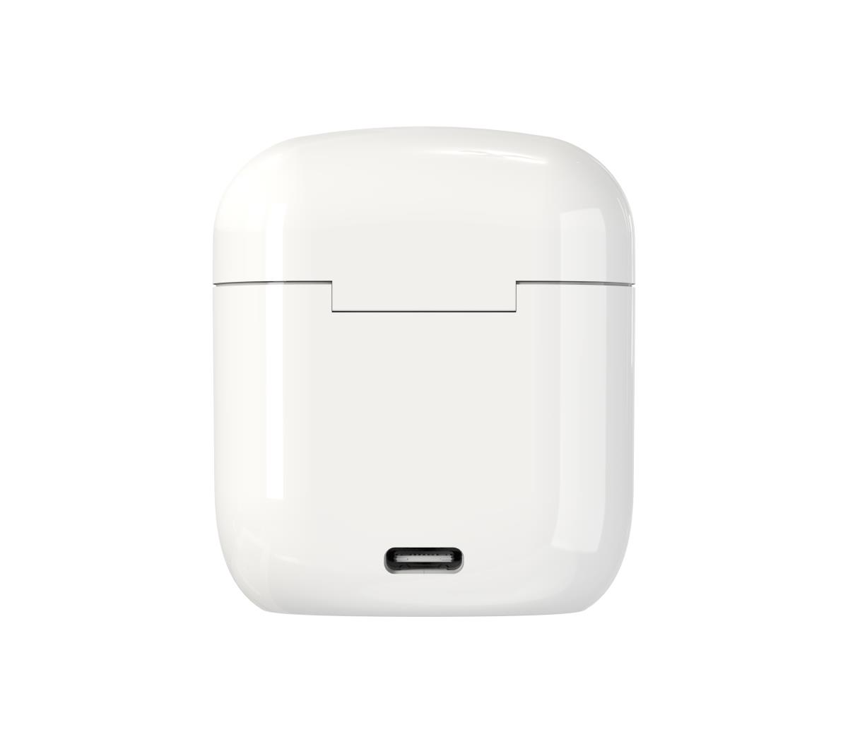 Earbuds - Twe-39 - Wireless Bluetooth - 10m - White With Charging Case And Handsfree Function