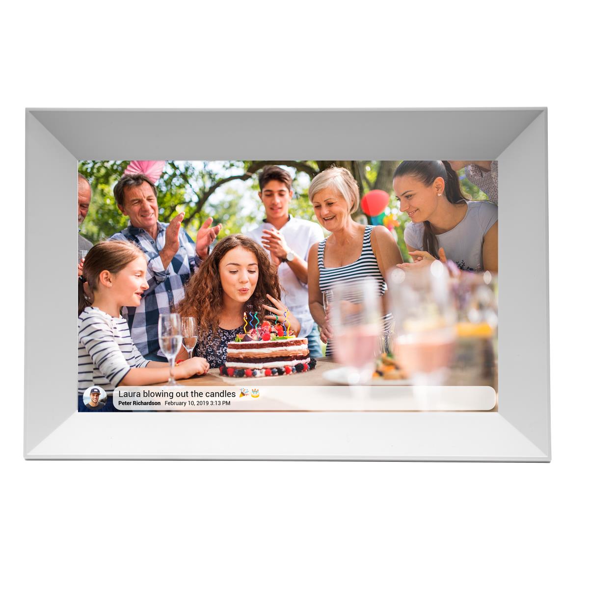 Digital Photo Frame Frameo Pff-1063  IPS White