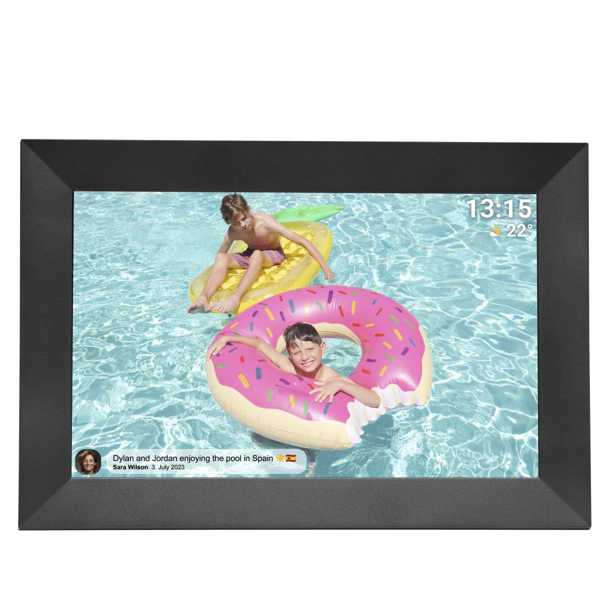 Digital Photo Frame Frameo Pff-1024 IPS Black