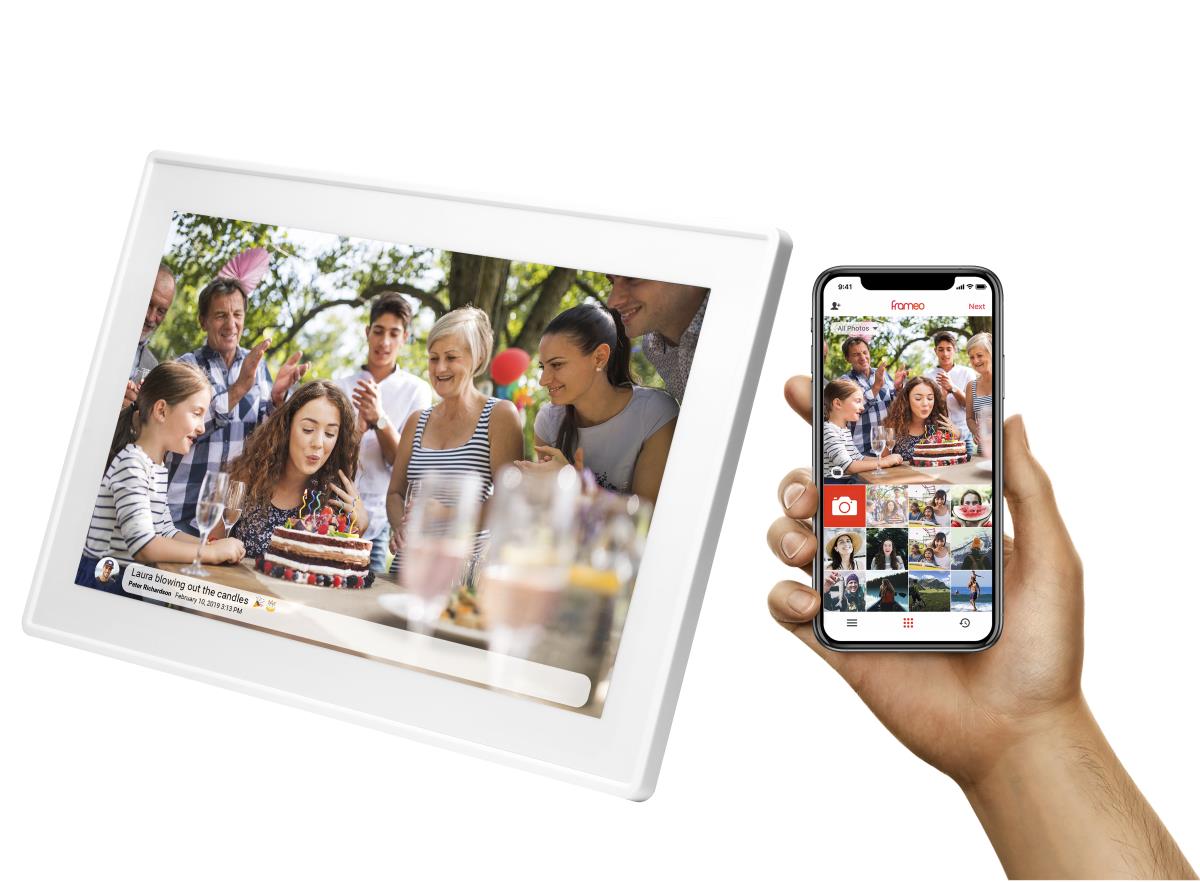 Digital Photo Frame Frameo Pff-1514 IPS White