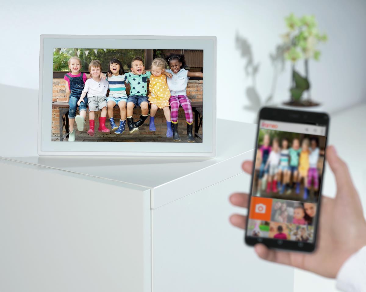 Digital Photo Frame Frameo Pff-1514 IPS White
