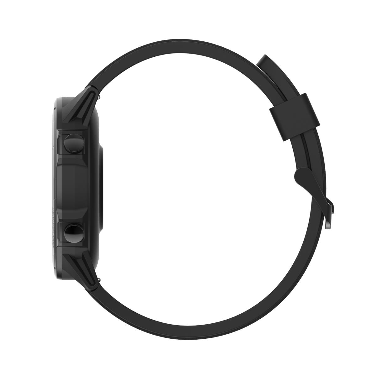 Smartwatch Sw-351 Bluetooth With Heart Rate And Body Temperature Sensor Black