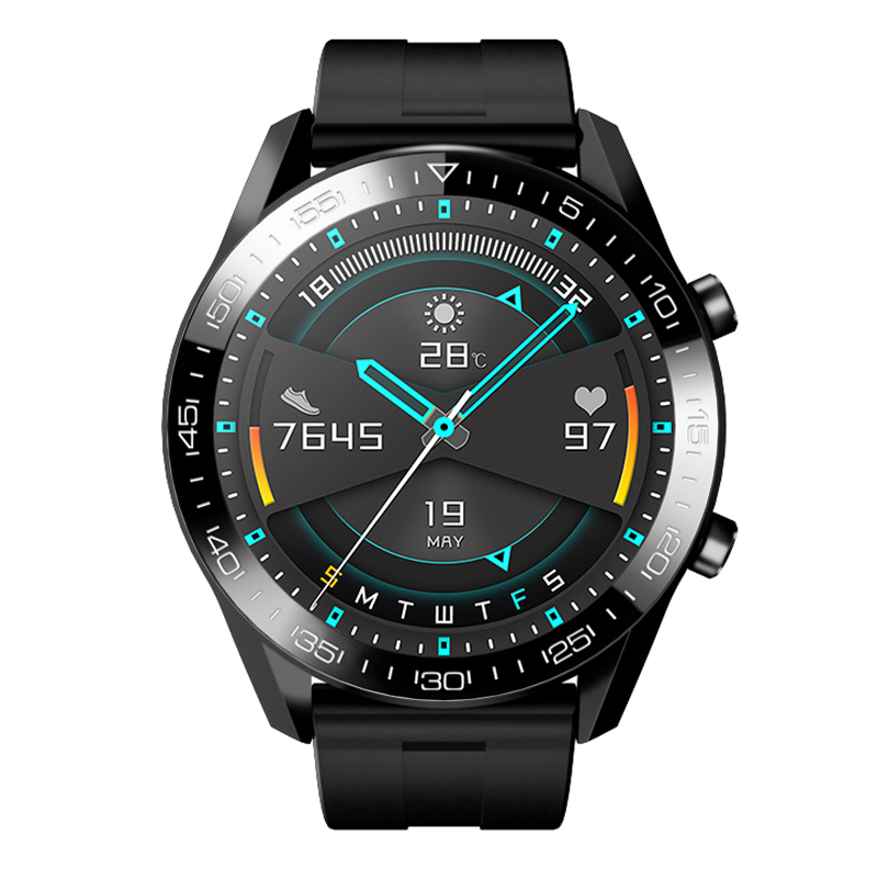 Smartwatch Swc-362 Bluetooth With Heart Rate, Blood Pressure And  Oxygen Sensor Black