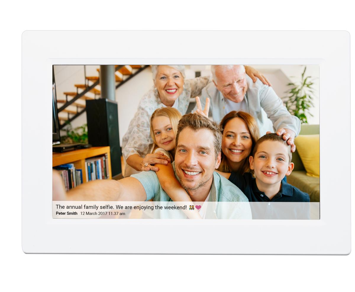 Digital Photo Frame Frameo Pff-1015 10.1in Black