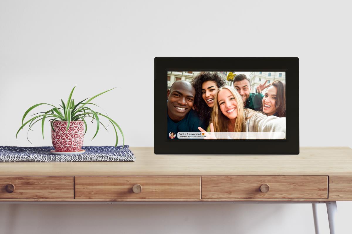 Digital Photo Frame Frameo Pff-1015 10.1in White
