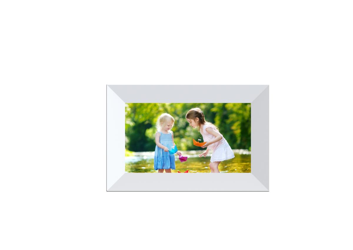 Digital Photo Frame Frameo Pff-726 IPS White