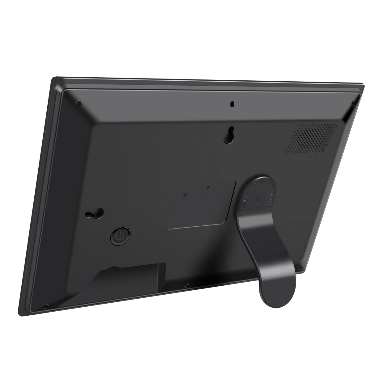 Digital Photo Frame Frameo Pff-1037 IPS Screen Glass Display Black