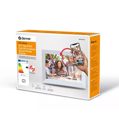 Digital Photo Frame Frameo Pff-1064 Fhd IPS Screen