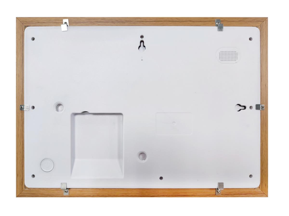 Digital Photo Frame Frameo Pff-1542l 15.6in Fhd IPS Screen Wooden Frame