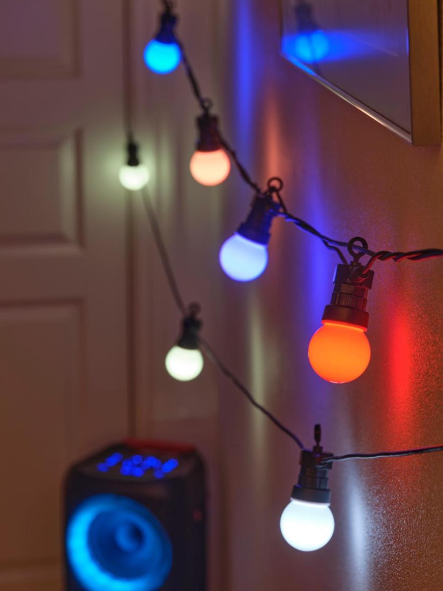 Smart Lighting Partylight 10 Bulbs Indoor / Outdoor