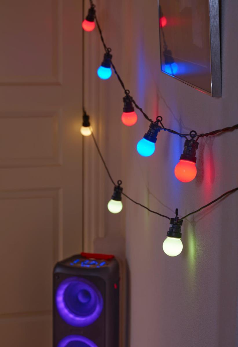 Smart Lighting Partylight 10 Bulbs Indoor / Outdoor