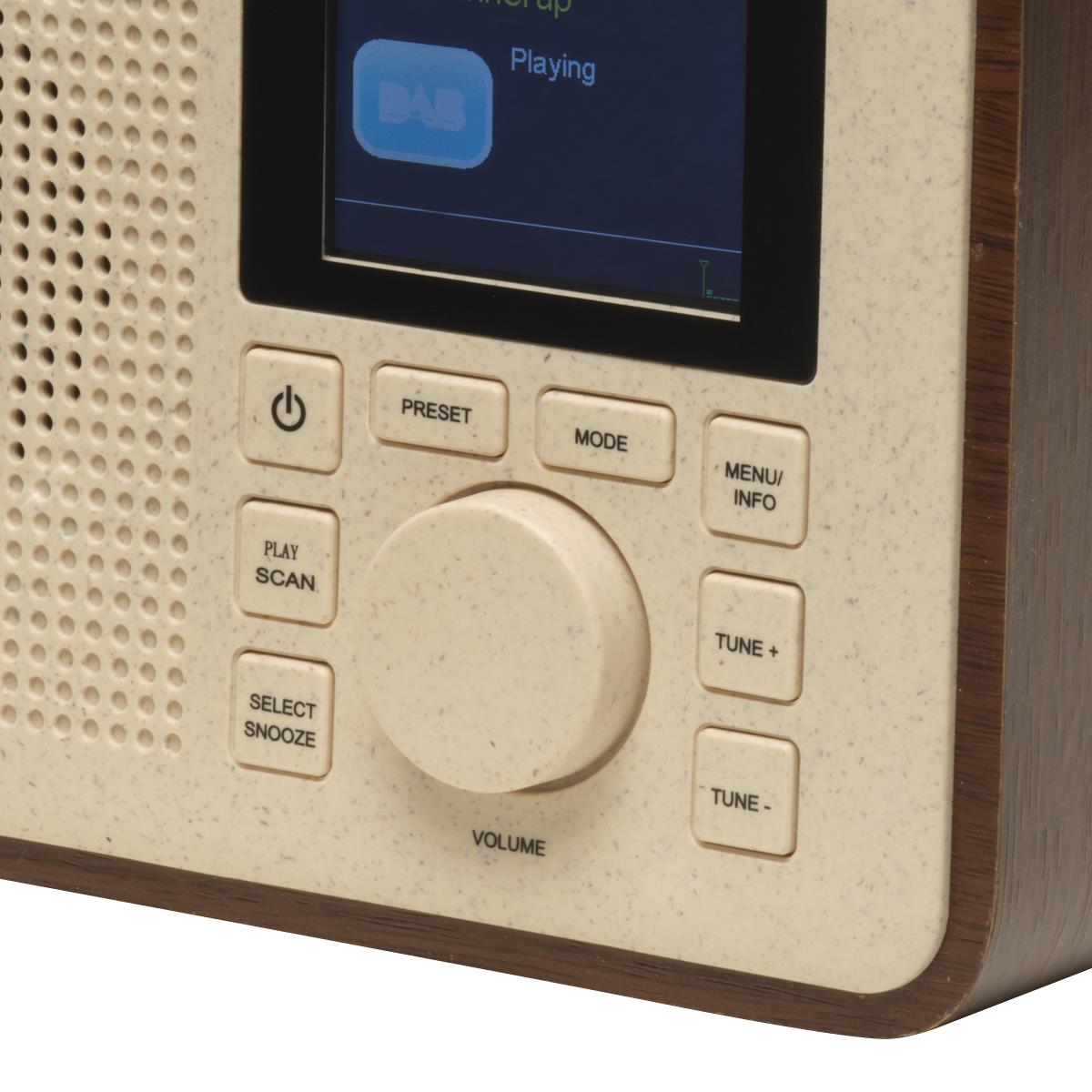 Dab-60dw Dab+ And Fm Radio Partially Made Out Of Bio Plastics