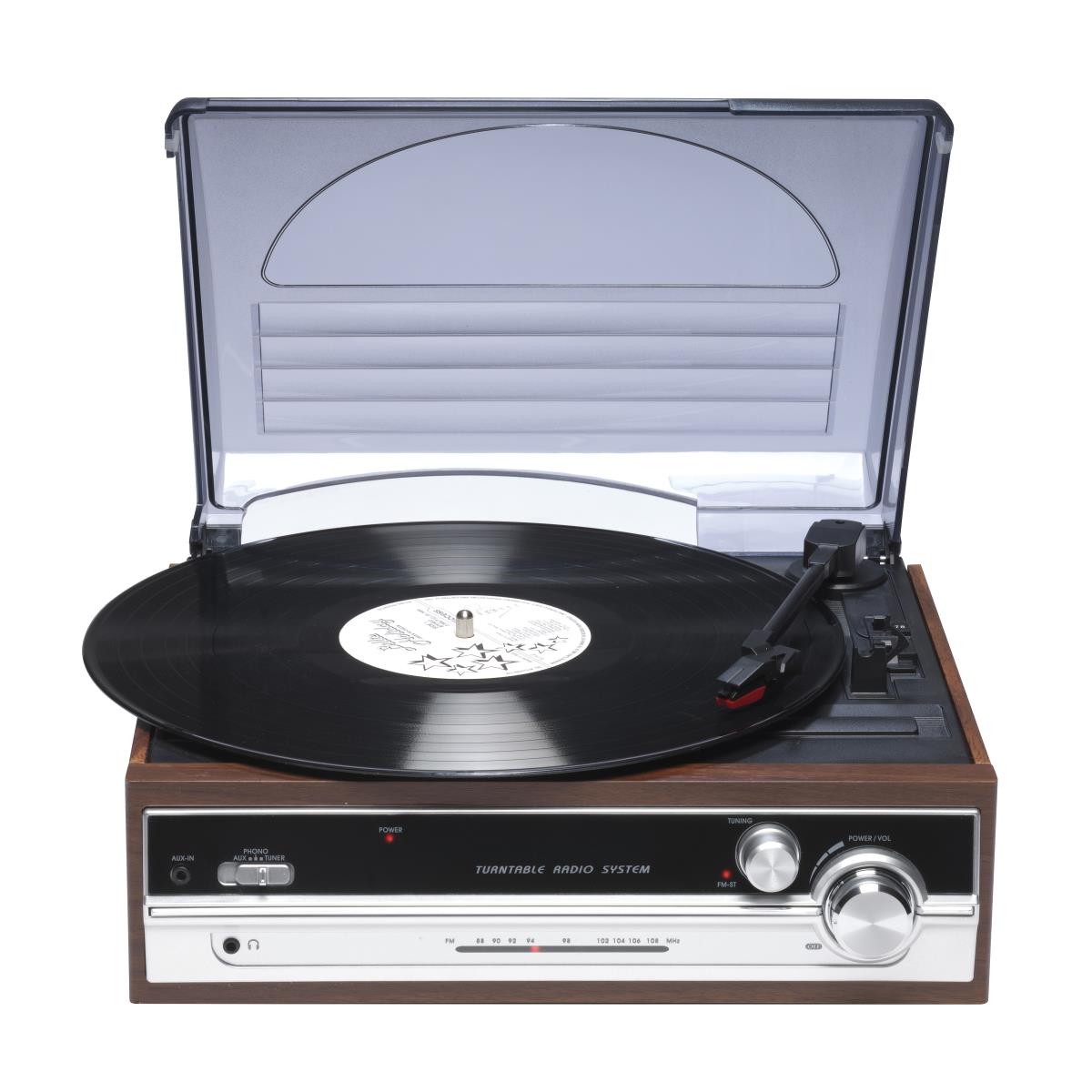Turntable Wood Finish