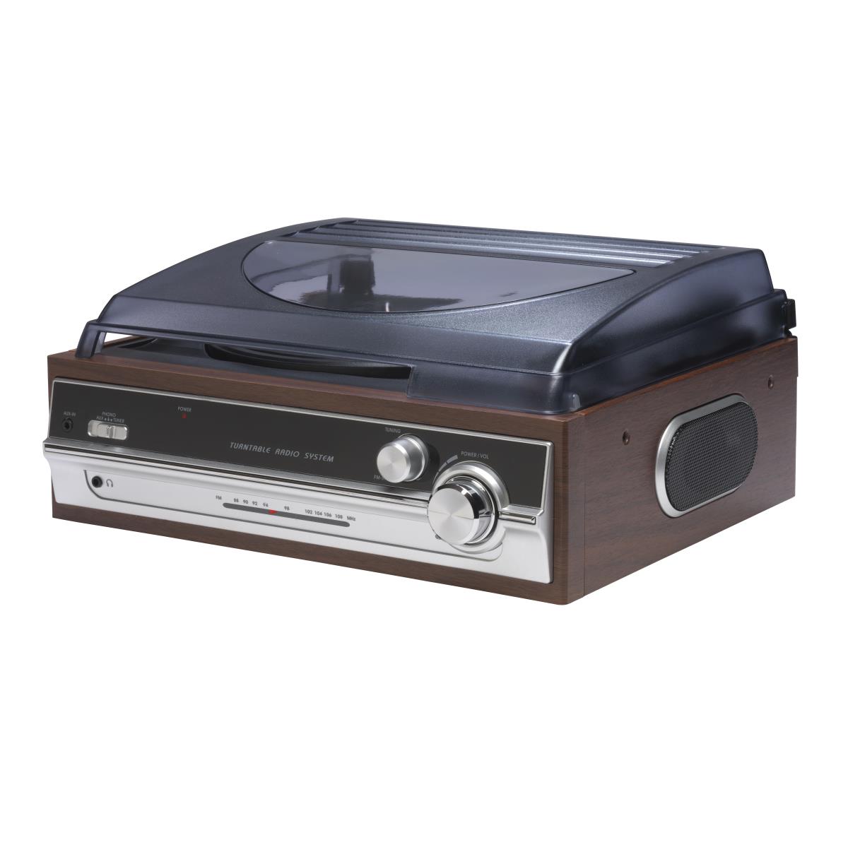 Turntable Wood Finish
